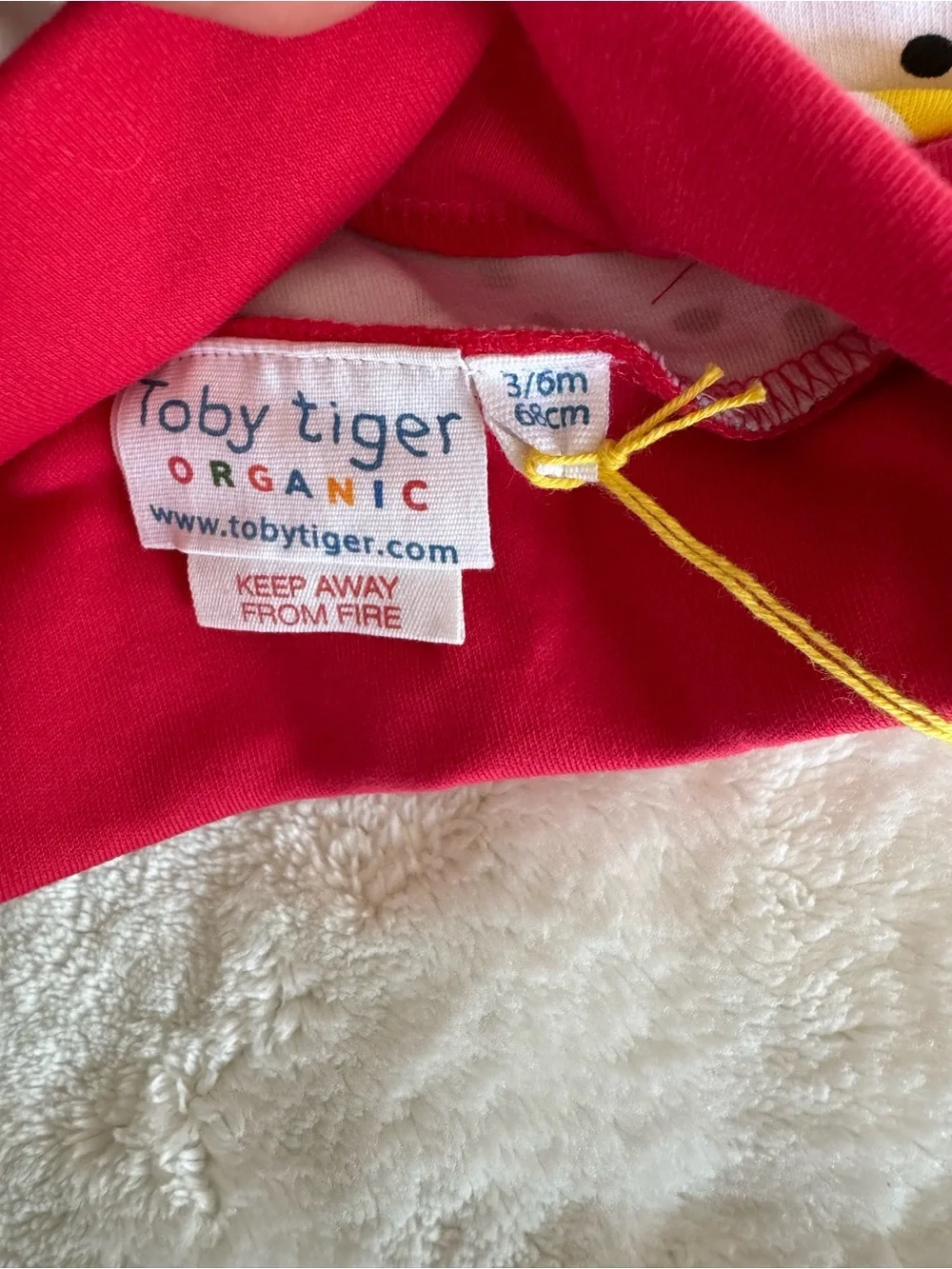 NWT Toby Tiger Organic Baby Hat